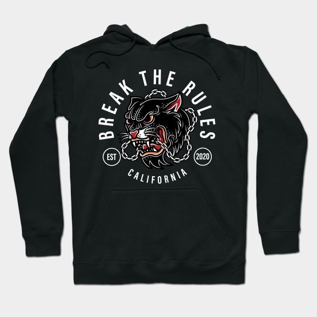 Black Panther Hoodie by TerpeneTom